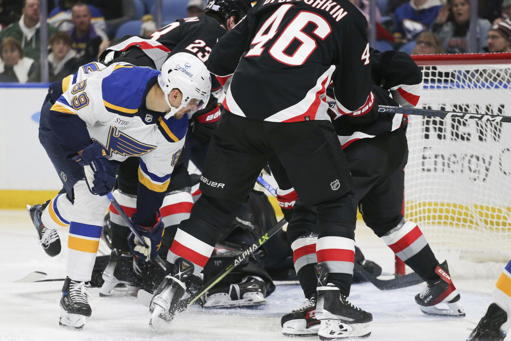 Blues Sabres Hockey